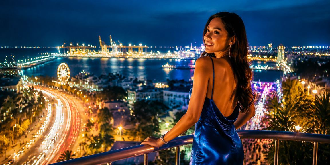 Đèn neon xổ số và may mắn tại Vũng Tàu